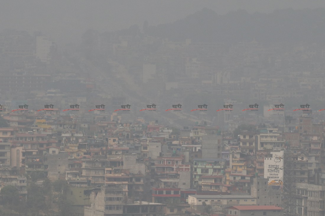 घटेको छैन वायु प्रदूषण, काठमाडौंदेखि पोखरासम्मको क्षेत्र बढी प्रदूषित